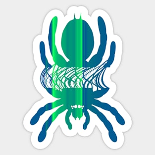 Tarantula Silhouette V100 (Vertical) Sticker